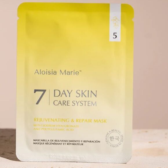 Aloisia Beauty 7 Day Skin Care System 7 single use sheet masks all skin types - Picture 12 of 13
